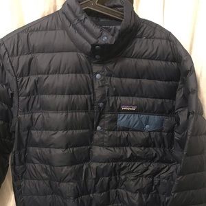 Patagonia down sweater pullover snap t